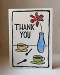 Thank You Greeting Card - Tablescape