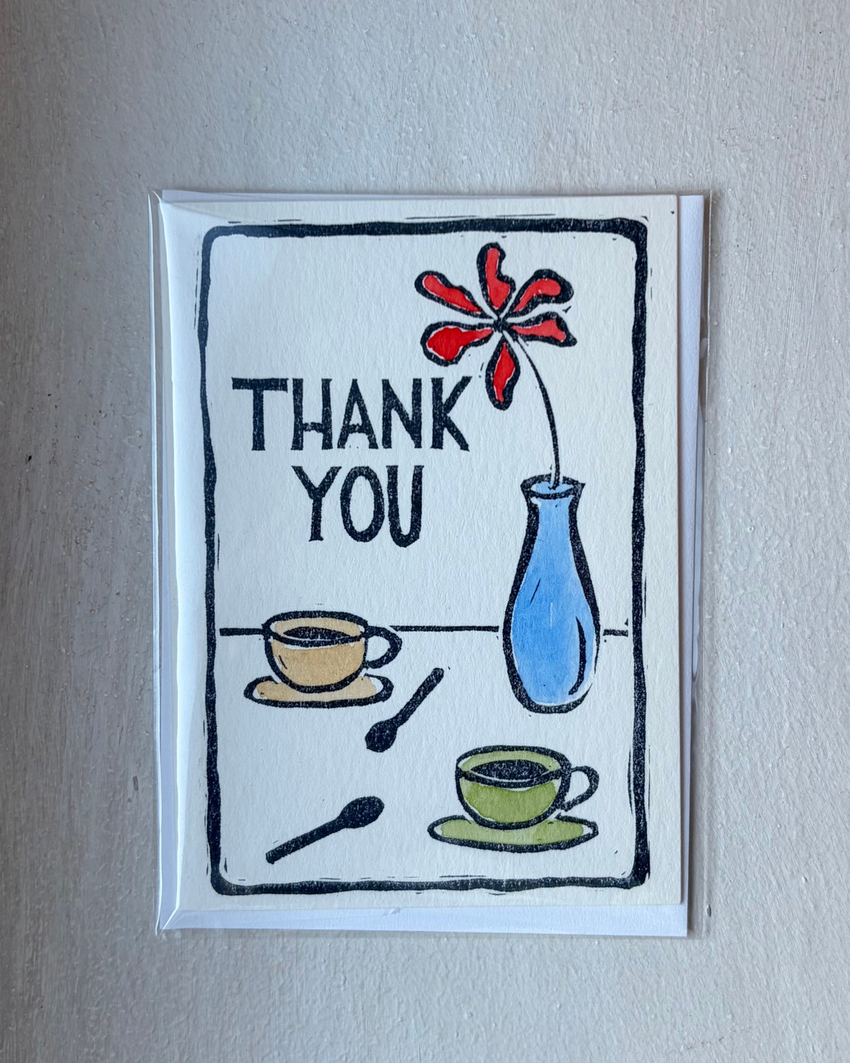 Thank You Greeting Card - Tablescape