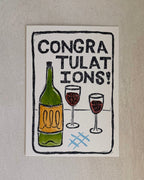 Congratulations Greeting Card - Tablescape